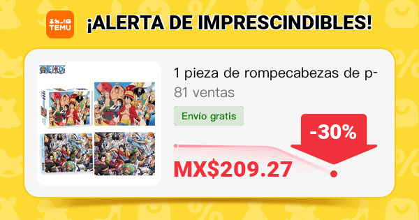 One piece Rompecabezas PROMO 210