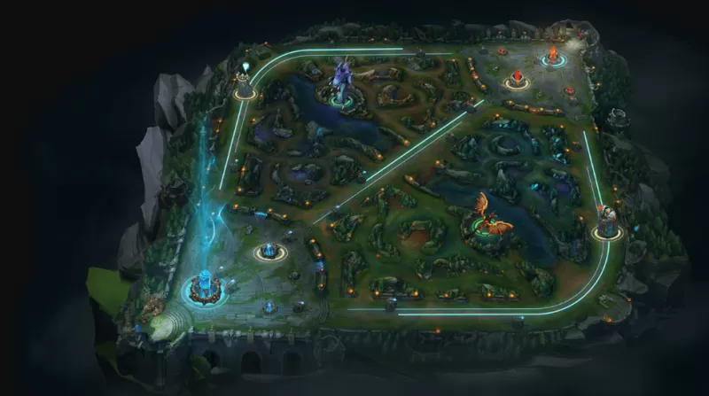 Mapa League Of Legends