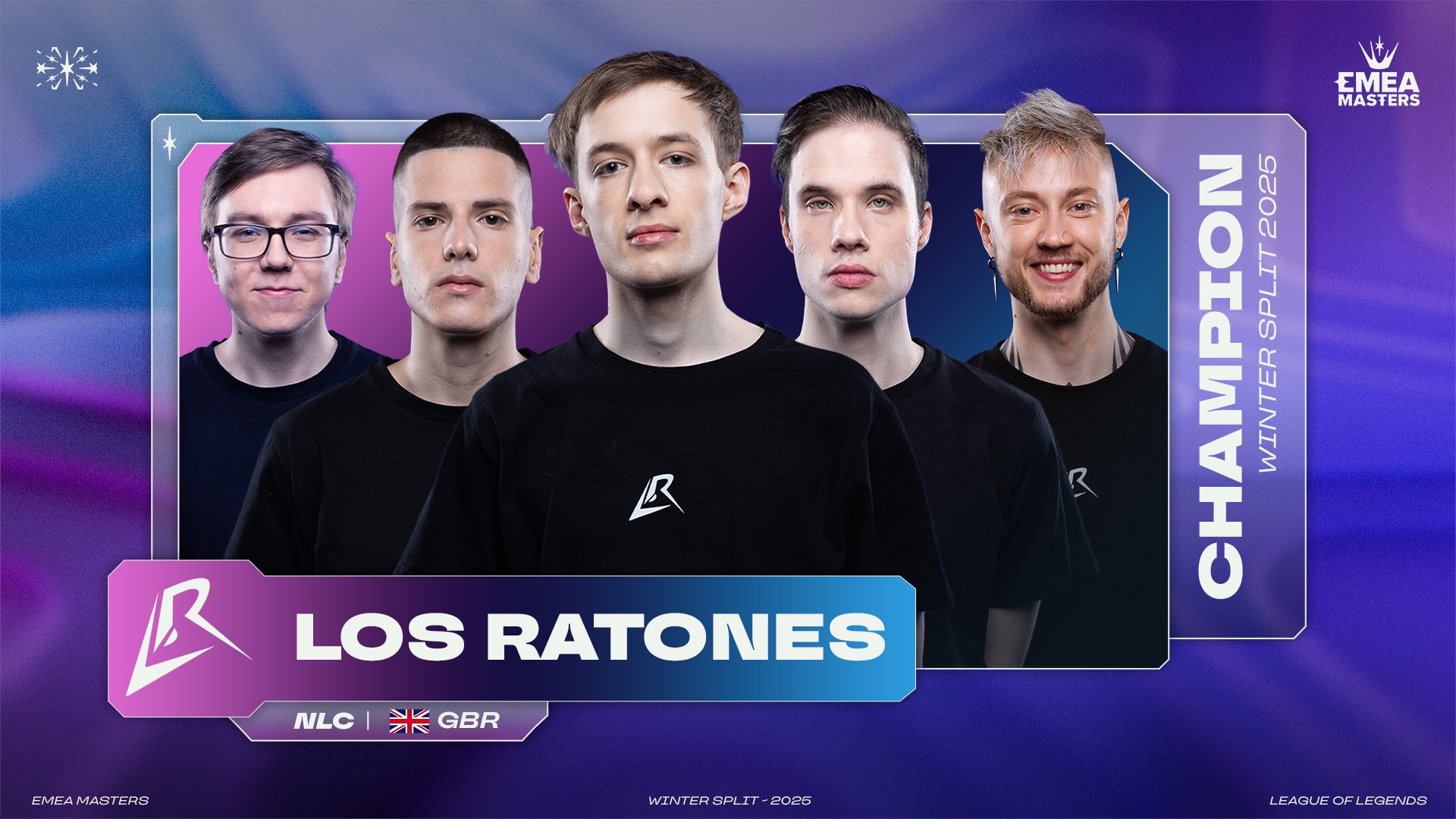 Los Ratones conquistan el EMEA Masters 2025 y rompen récords de audiencia