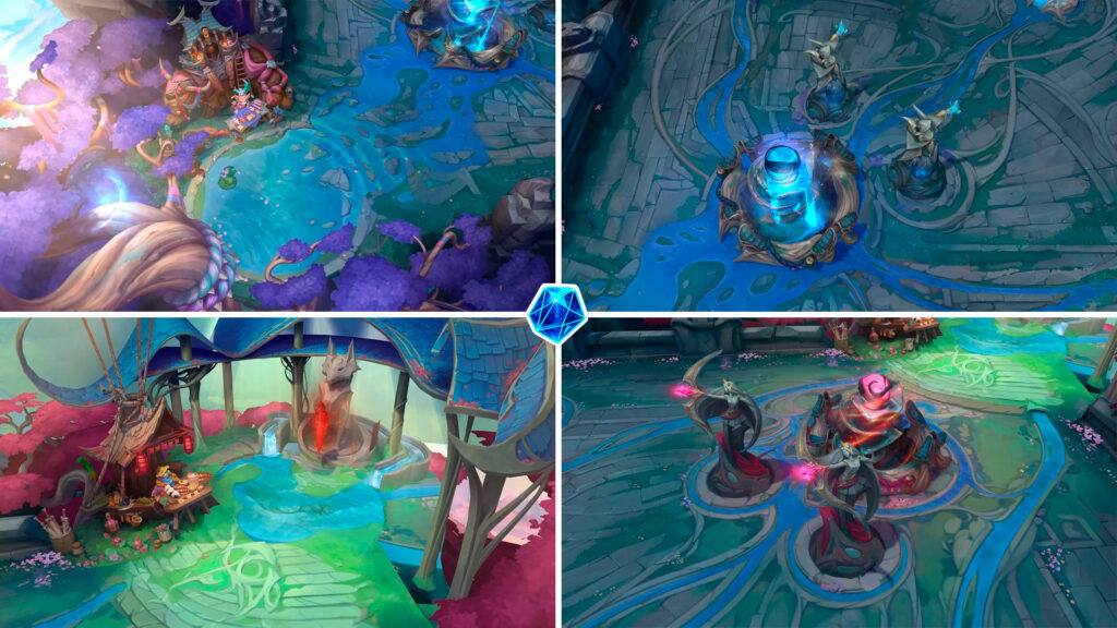 Asi es la Nueva Grieta del Invocador con tematica Spirit Blossom