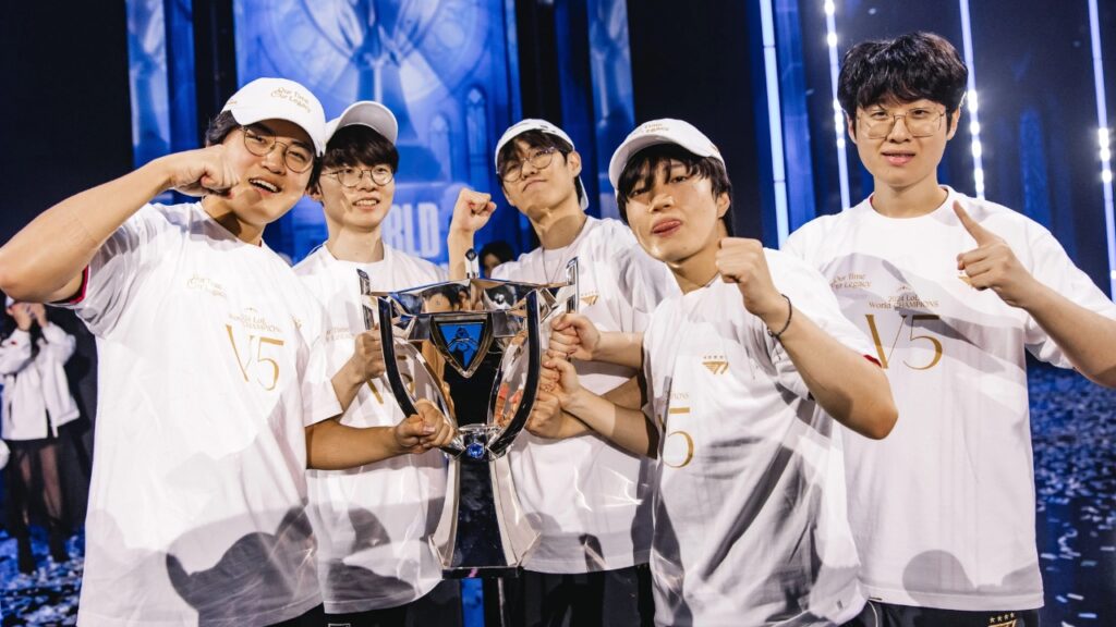Skins de T1 en Worlds 2024: Faker elige a Yone y sorprende a todos