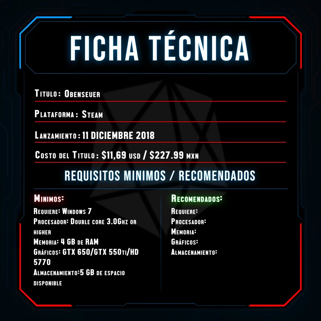 Plantilla Reseñas Ficha Tecnica