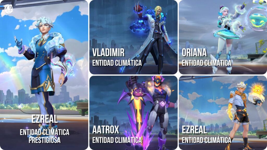 Skins Entidades Climáticas Wild Rift 6 1