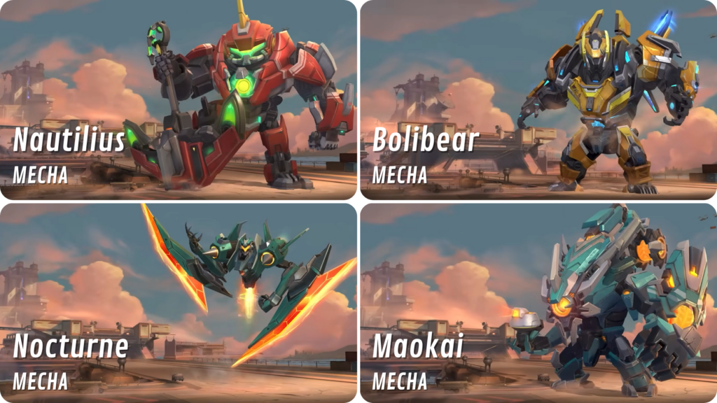 Skins MECHAS | Wild Rift 6.1a 