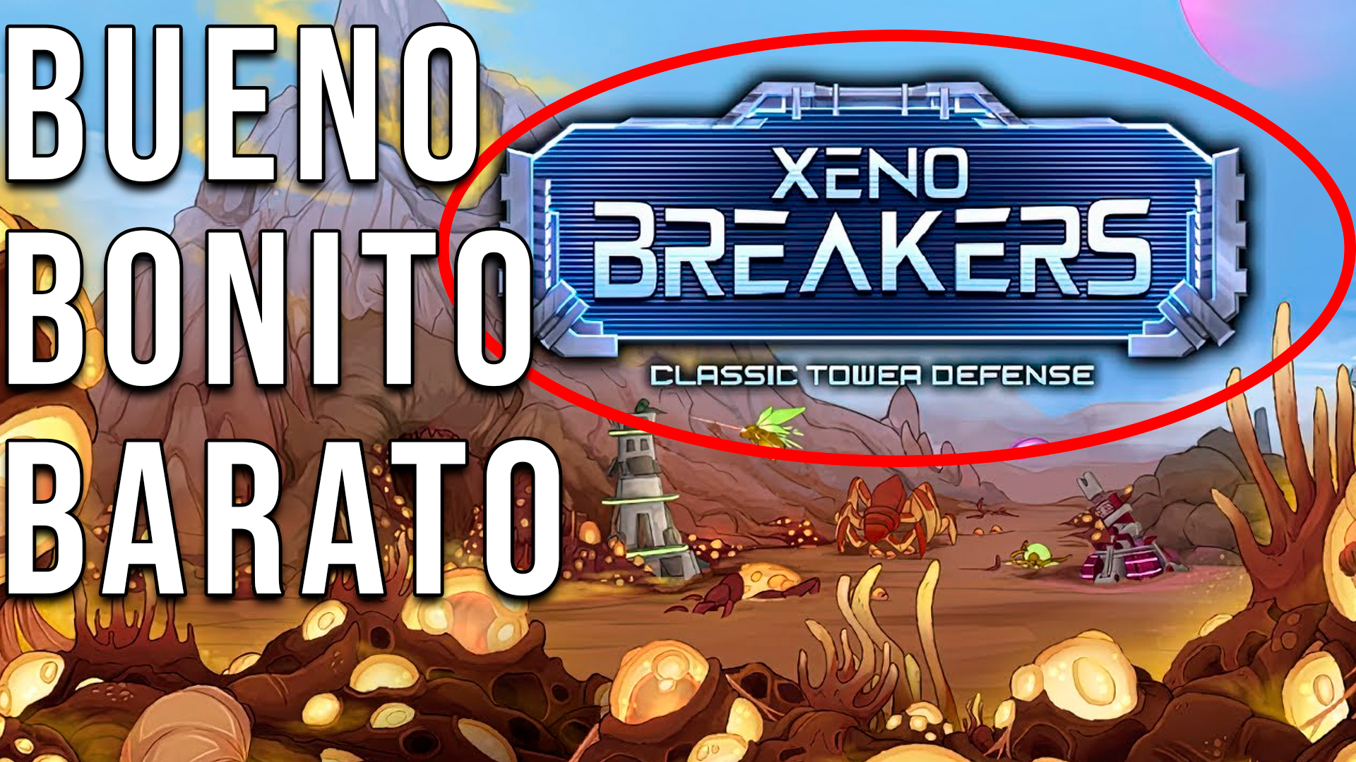 XENOBREAKERS Classic Tower Defense Reseña