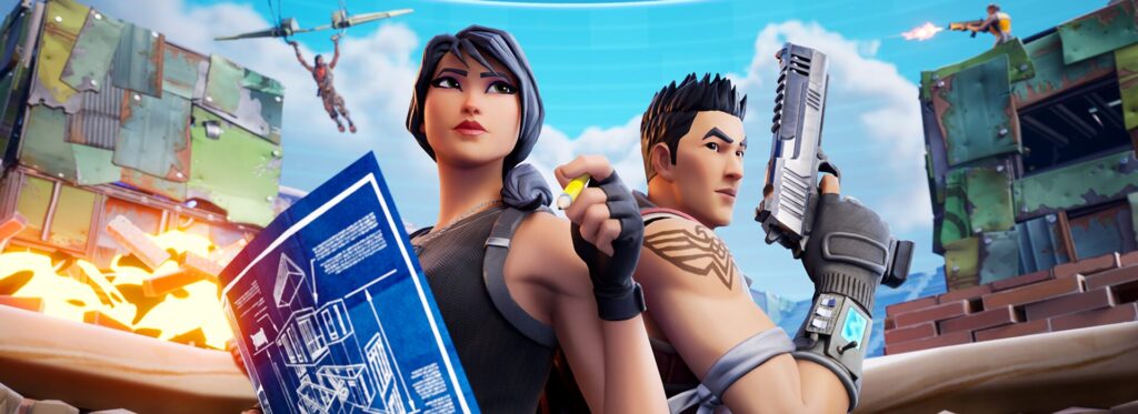 características principales de la actualización de fisicas en Fortnite