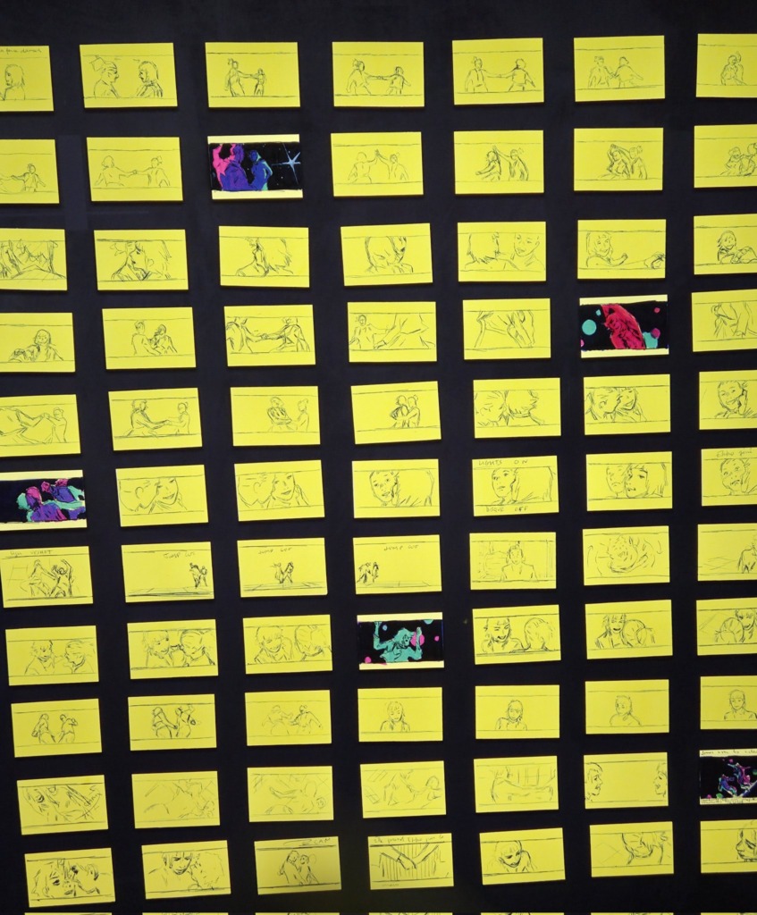 Storyboard de Powder y Ekko bailando | Arcane T2, Annecy 2025